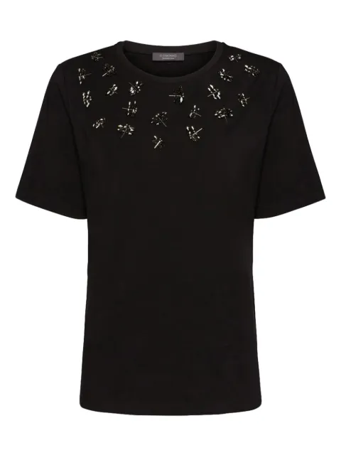 ELENA MIRO` playera con motivo bordado