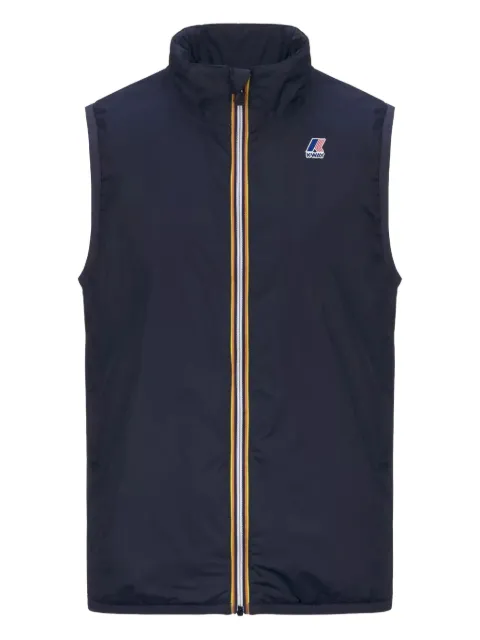 K-Way logo-embroidered gilet