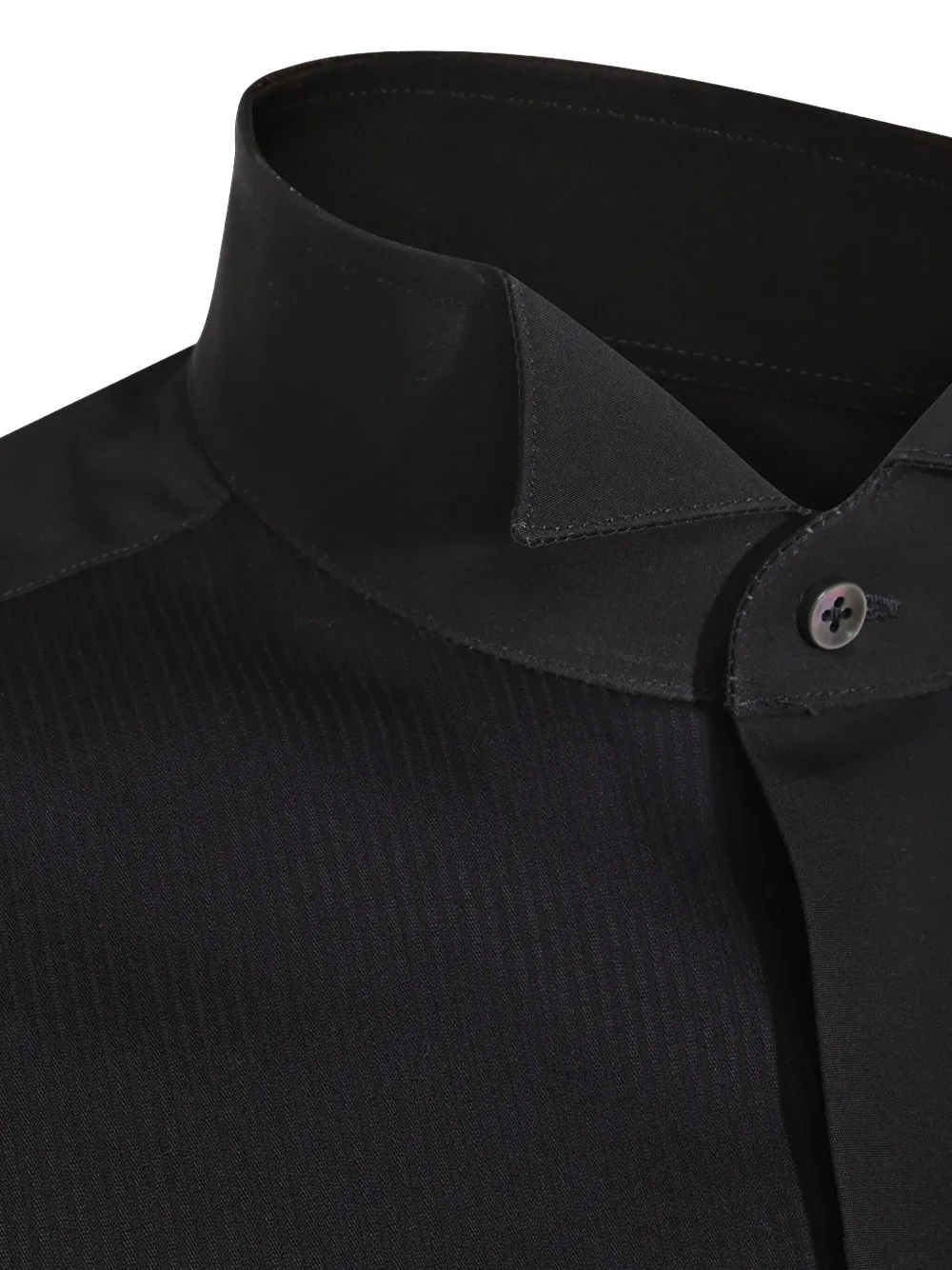 CANALI COTTON TUXEDO SHIRT