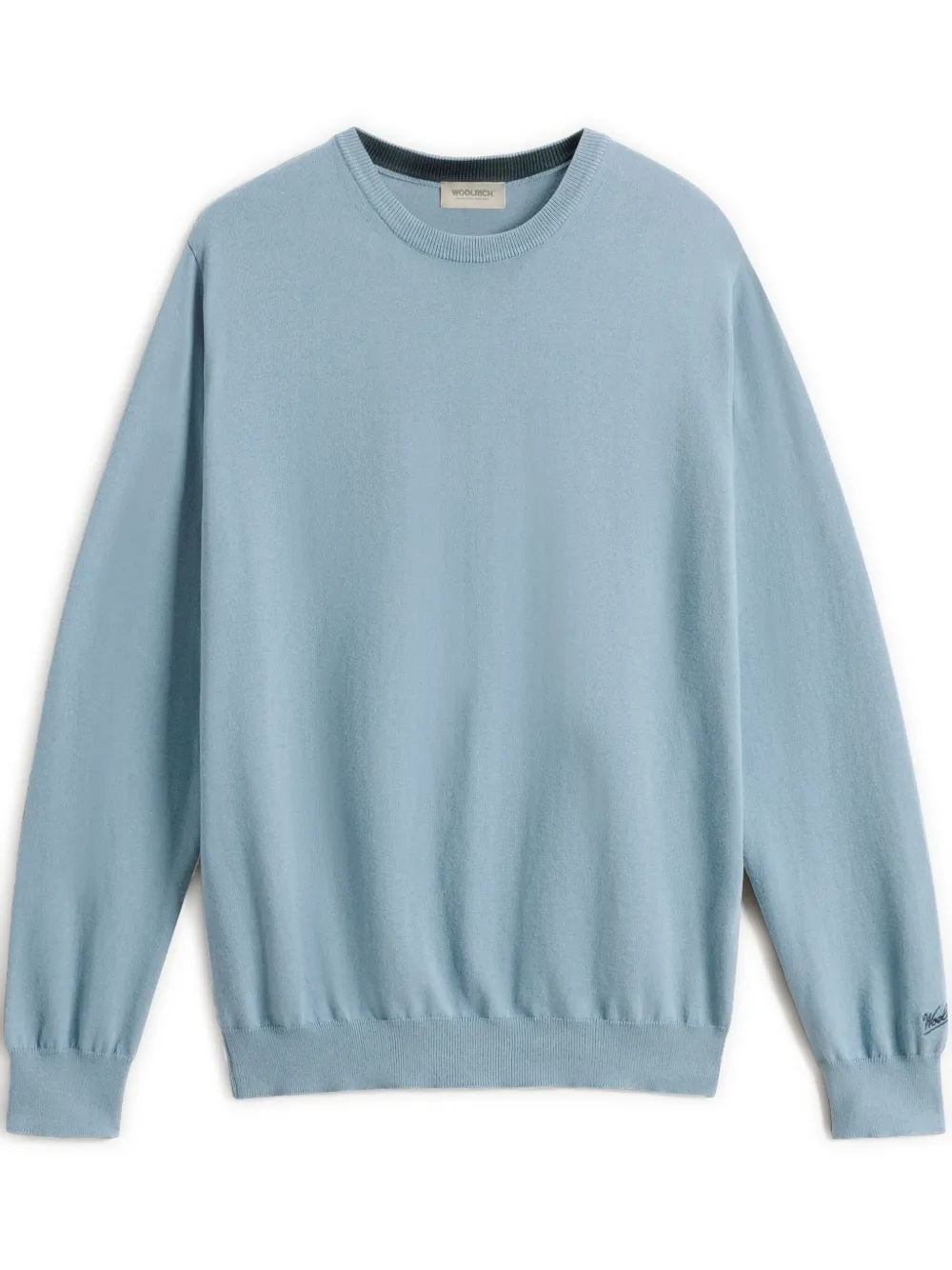 Woolrich logo-plaque jumper | Blue | Image 1