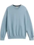 Woolrich logo-plaque jumper - Blue