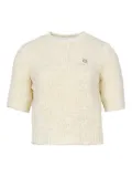 TWINSET logo-plaque top - White