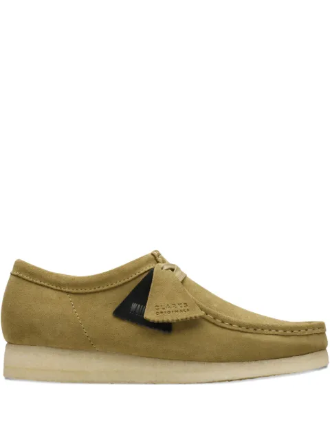 Clarks Originals Wallabee "Green Suede" desert boots