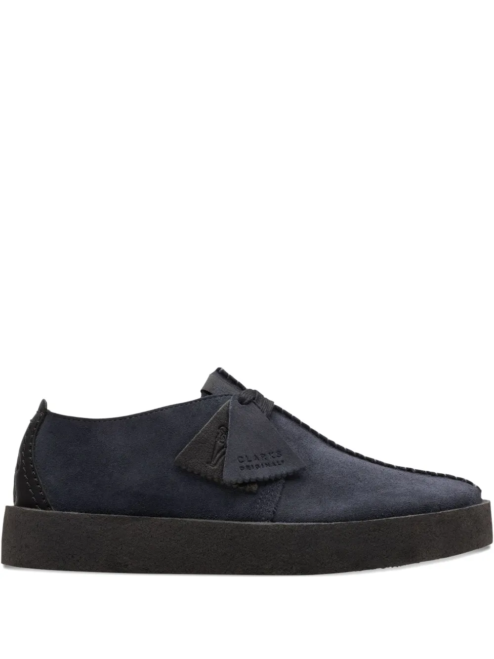Clarks Trek Cup "Navy Blue Suede" desert boots