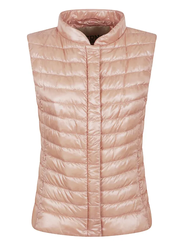 Herno Vera Gilet in Pink