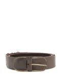 Ziggy Chen leather belt - Brown