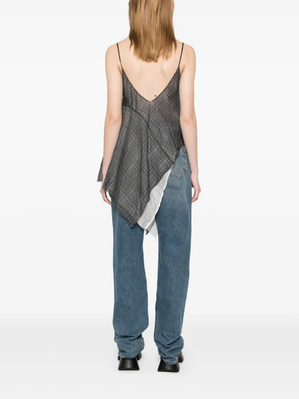 Marc Le Bihan チェック トップ | グレー | FARFETCH JP