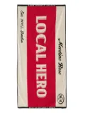 Martine Rose Local Hero beach towel - Red