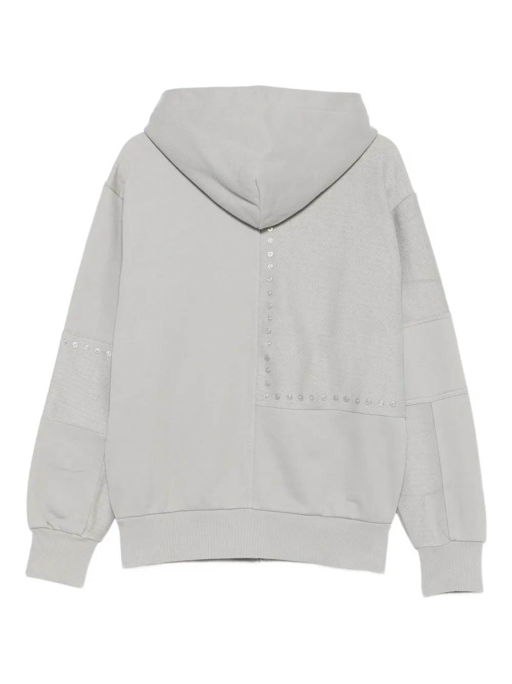 EVISU Hoodie met rits Grijs