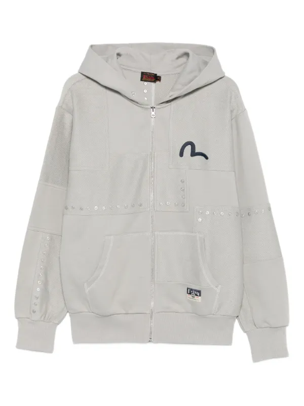 EVISU ジップアップ パーカー | グレー | FARFETCH JP