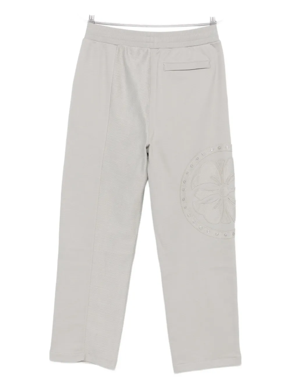EVISU Trainingsbroek met geborduurd logo Grijs