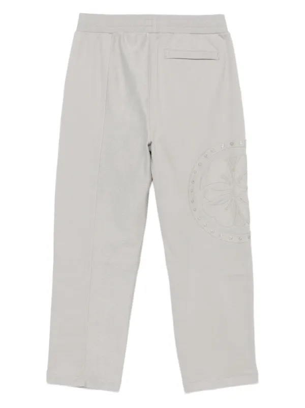 EVISU logo-embroidered Track Pants | Grey | FARFETCH