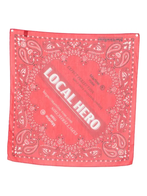 Martine Rose paisley bandana