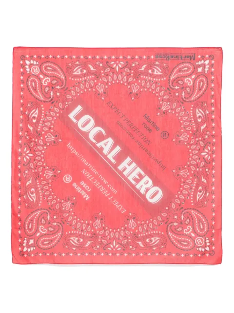Martine Rose paisley bandana
