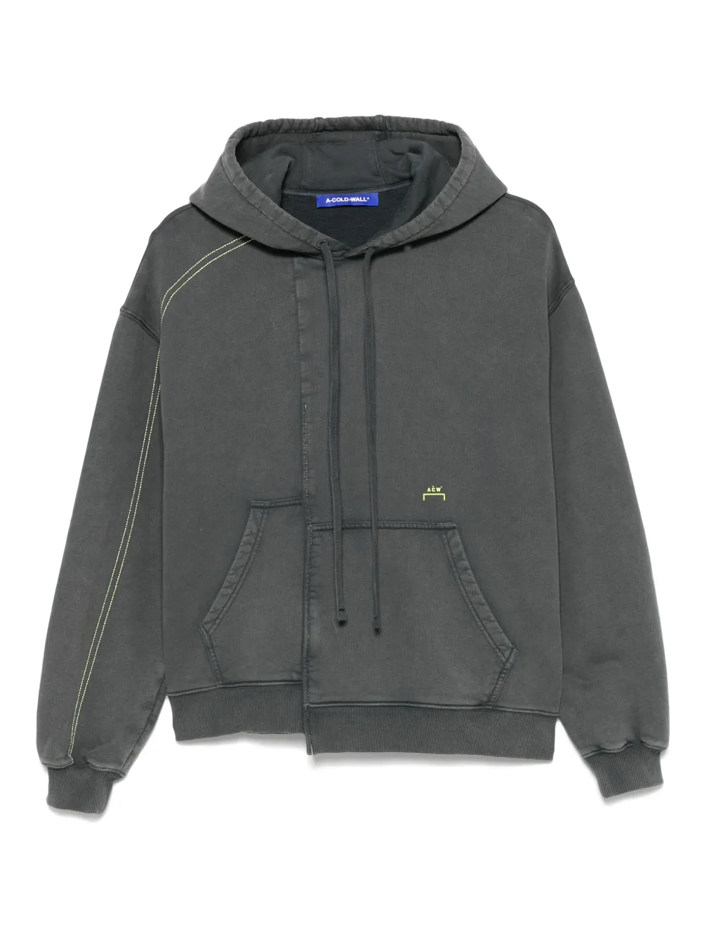 A-COLD-WALL* Hoodie met logodetail Grijs