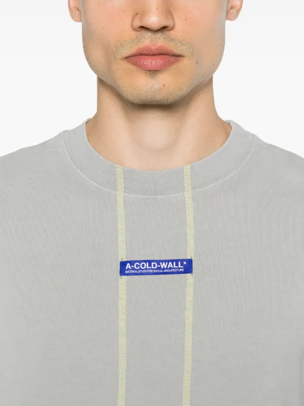 【関税込み】A-COLD-WALL* グレー Schema Tシャツ A-COLD-WALL* Schema T-shirt | Grey | FARFETCH BH