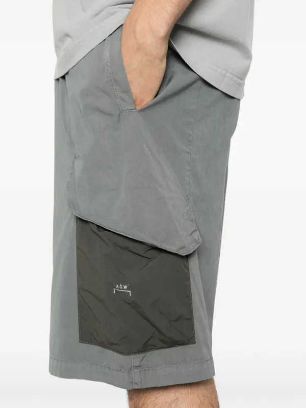 【関税込み】A-COLD-WALL* グレー Brunswick カーゴパンツ A-COLD-WALL* Brunswick カーゴショーツ | グレー | FARFETCH JP