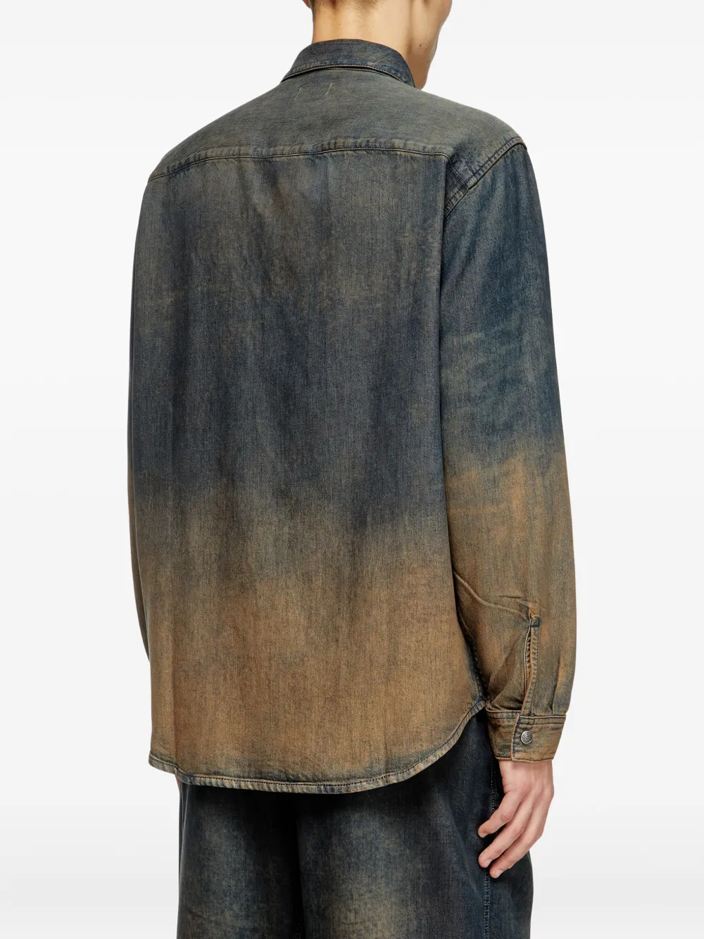 Diesel D-Simply-S8 overhemd Blauw