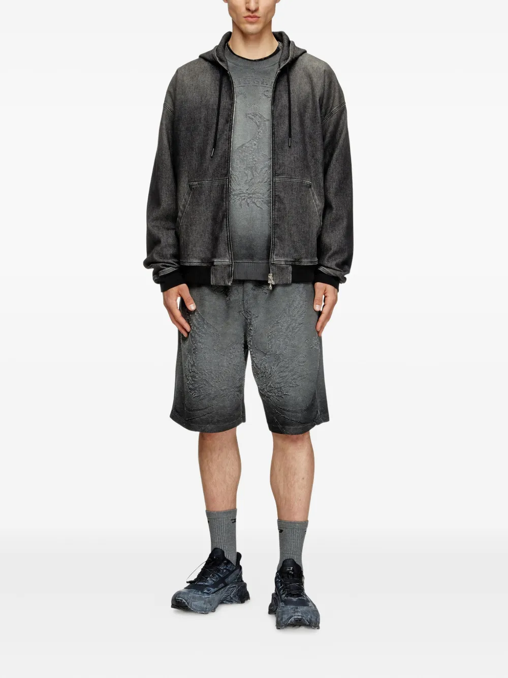 Diesel P-Crowde shorts | Track & Running Shorts | Image 2