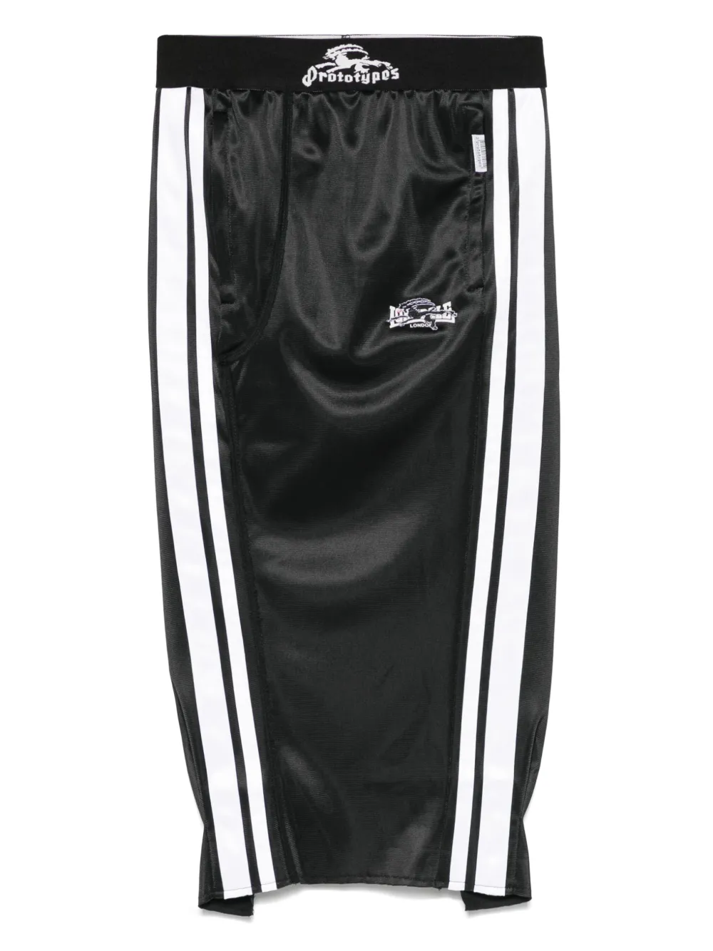 PROTOTYPES falda midi Poly | negro | Image 1