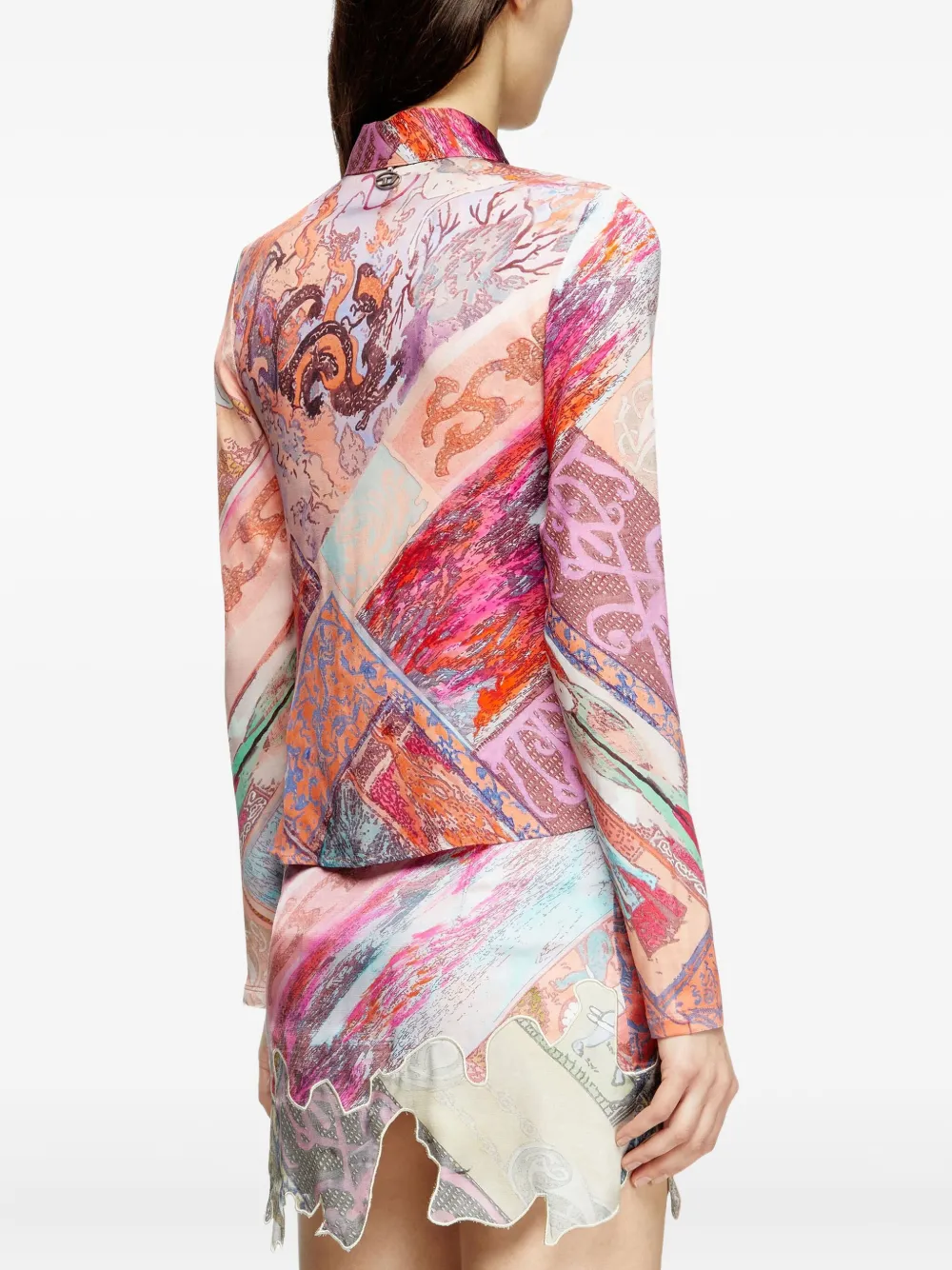 Diesel C-Amelia blouse Roze