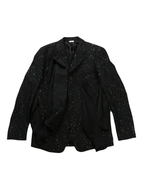 Comme des Garçons Homme Plus ruffle-detailing blazer