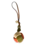 Miu Miu knot-detail charm - Green