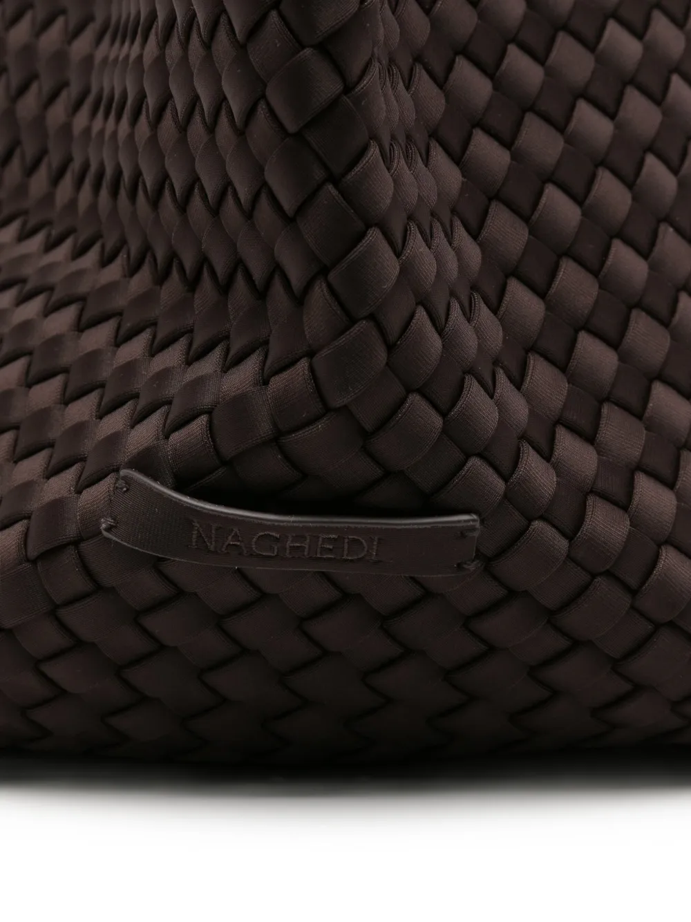 NAGHEDI St. Barths grote shopper Bruin