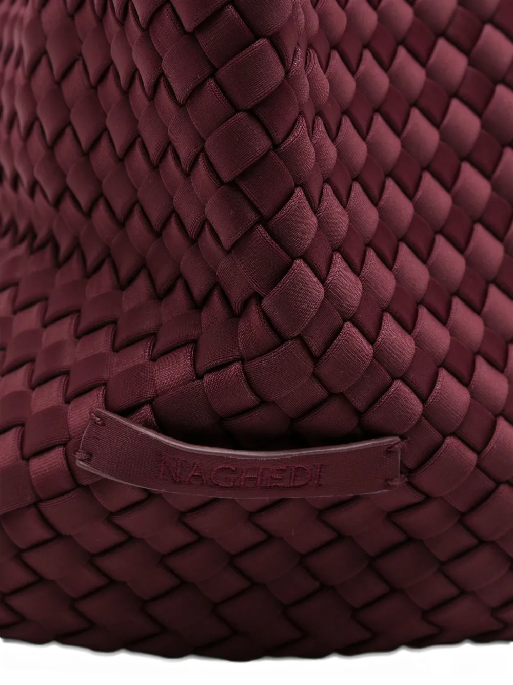 NAGHEDI St. Barths medium shopper Rood