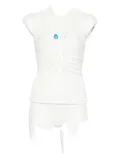 Christopher Esber crystal-embellished tank top - White