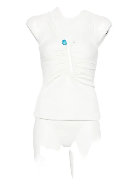 Christopher Esber crystal-embellished tank top