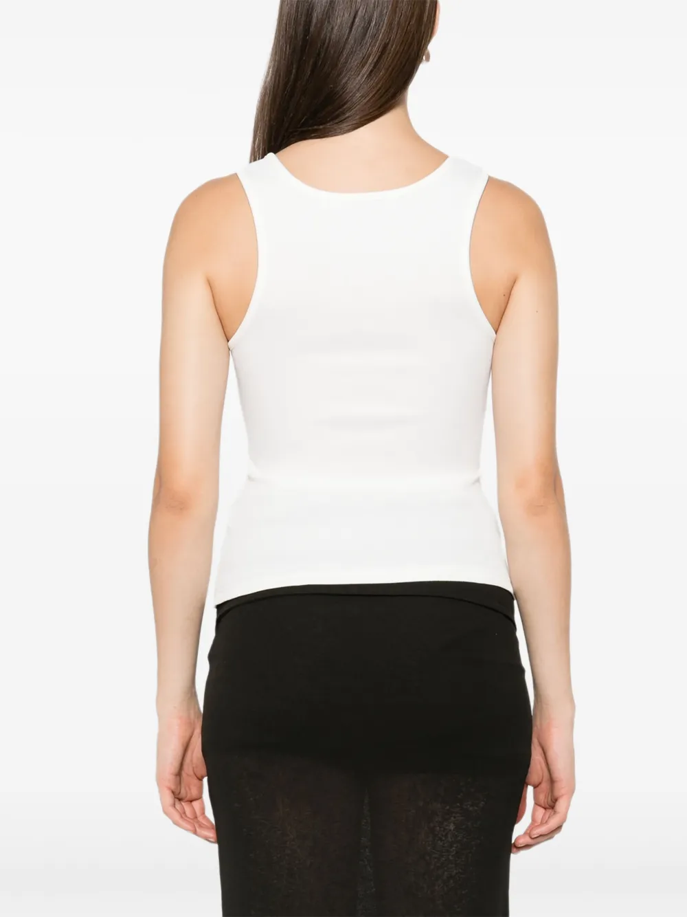 Christopher Esber crystal-embellished tank top Wit