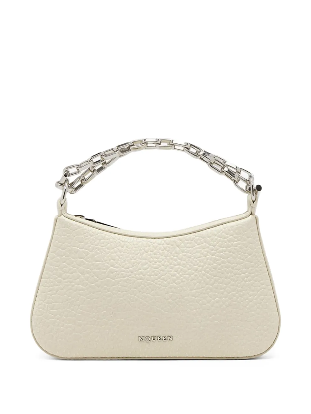 Alexander McQueen Mini-tas met schakelketting Beige