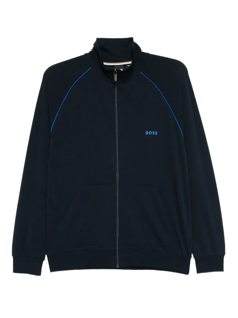 BOSS logo-embroidered jacket | Blue | Image 1