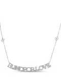 Gucci Pre-Owned 18K white gold Blind for Love diamonds necklace - Silver