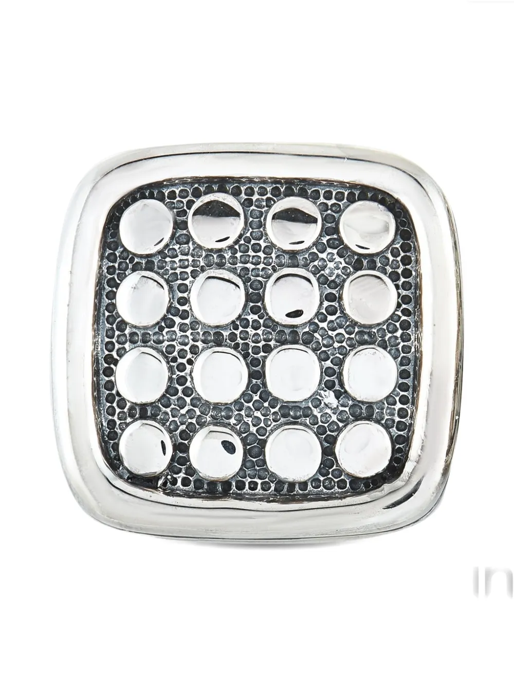 Pre-owned Scott Kay Sterling Silver Square Cufflinks