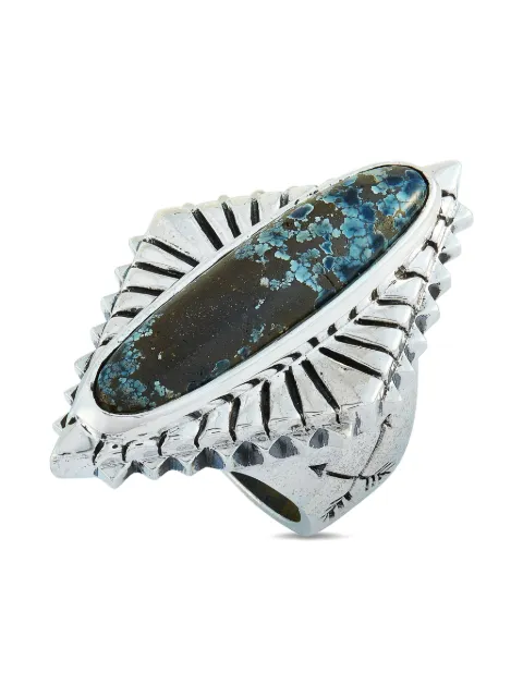 King Baby Concho turquoise ring