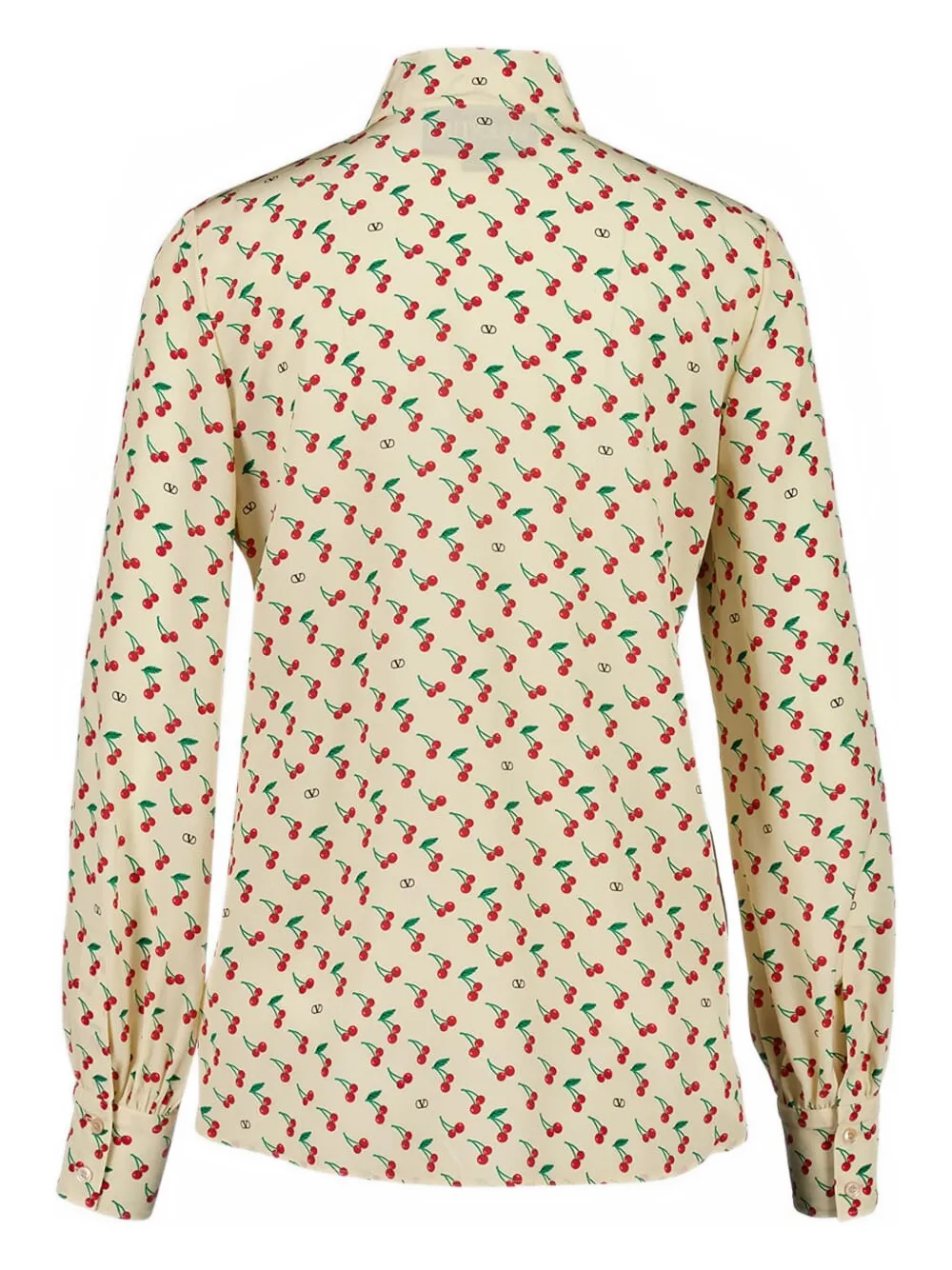 Cherryfic-print shirt