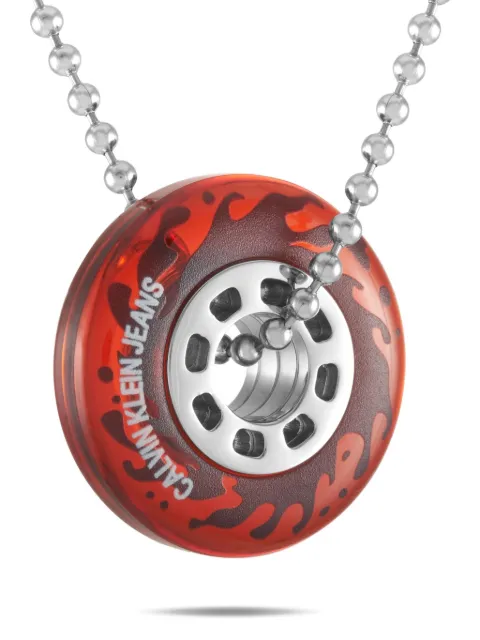 Calvin Klein Spin stainless steel necklace