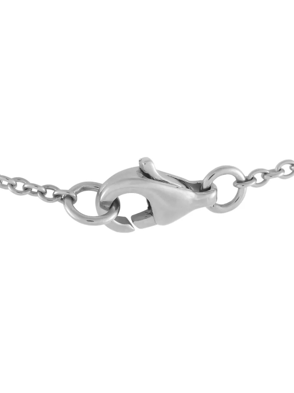 LB Exclusive 18K white gold Heart diamond necklace | Image 2