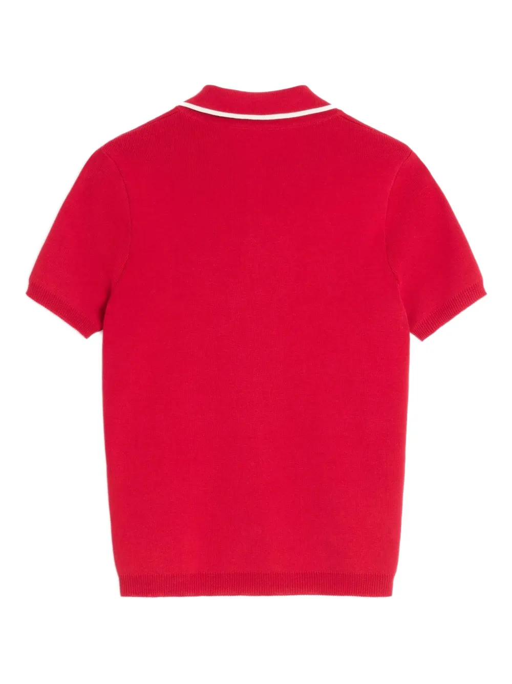 Valentino Garavani Cherry-charm polo top - Rood