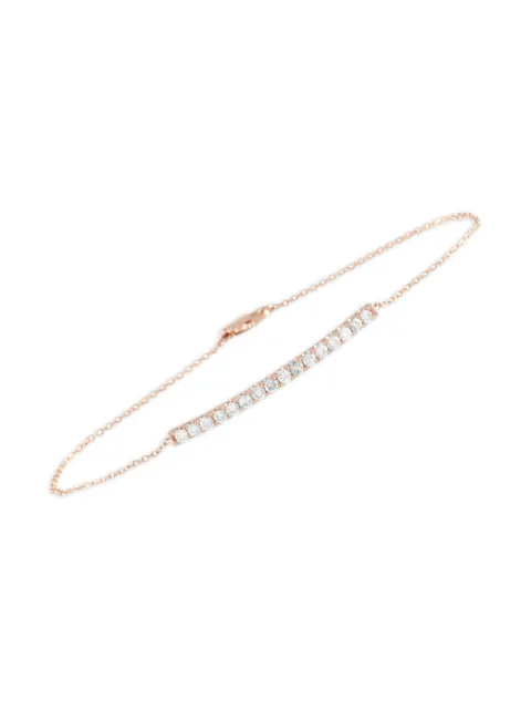 LB Exclusive 14K rose gold diamond bracelet