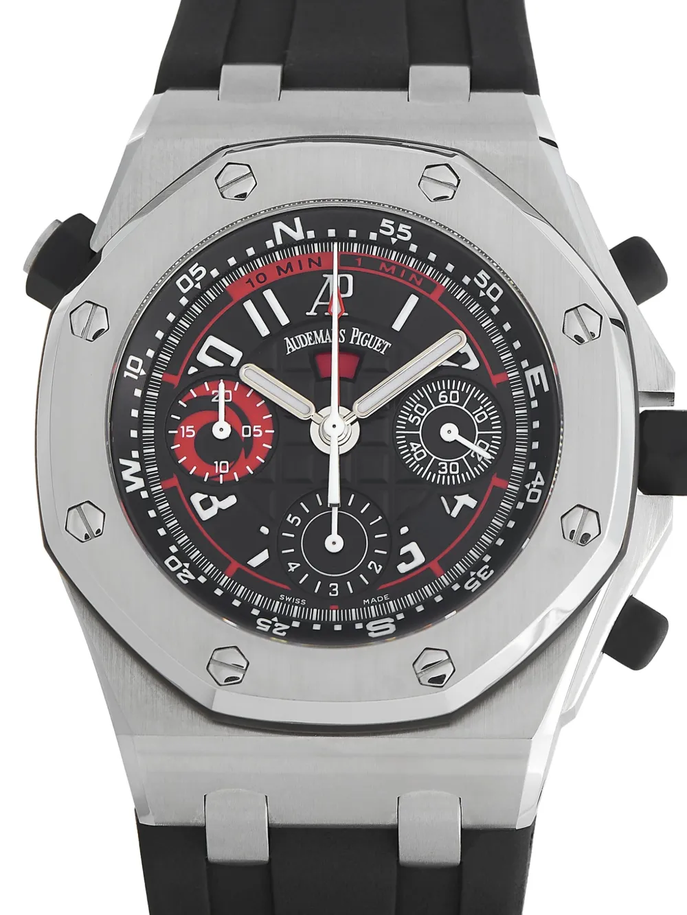 Audemars Piguet pre owned ロイヤル オーク オフショア アリンギ 42mm - ブラック Audemars Piguet pre owned ロイヤル オーク オフショア アリンギ 42mm - ブラック