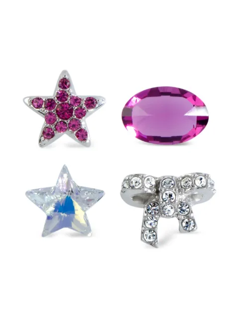 Swarovski Vintage set Treasure en oro blanco de 18kt