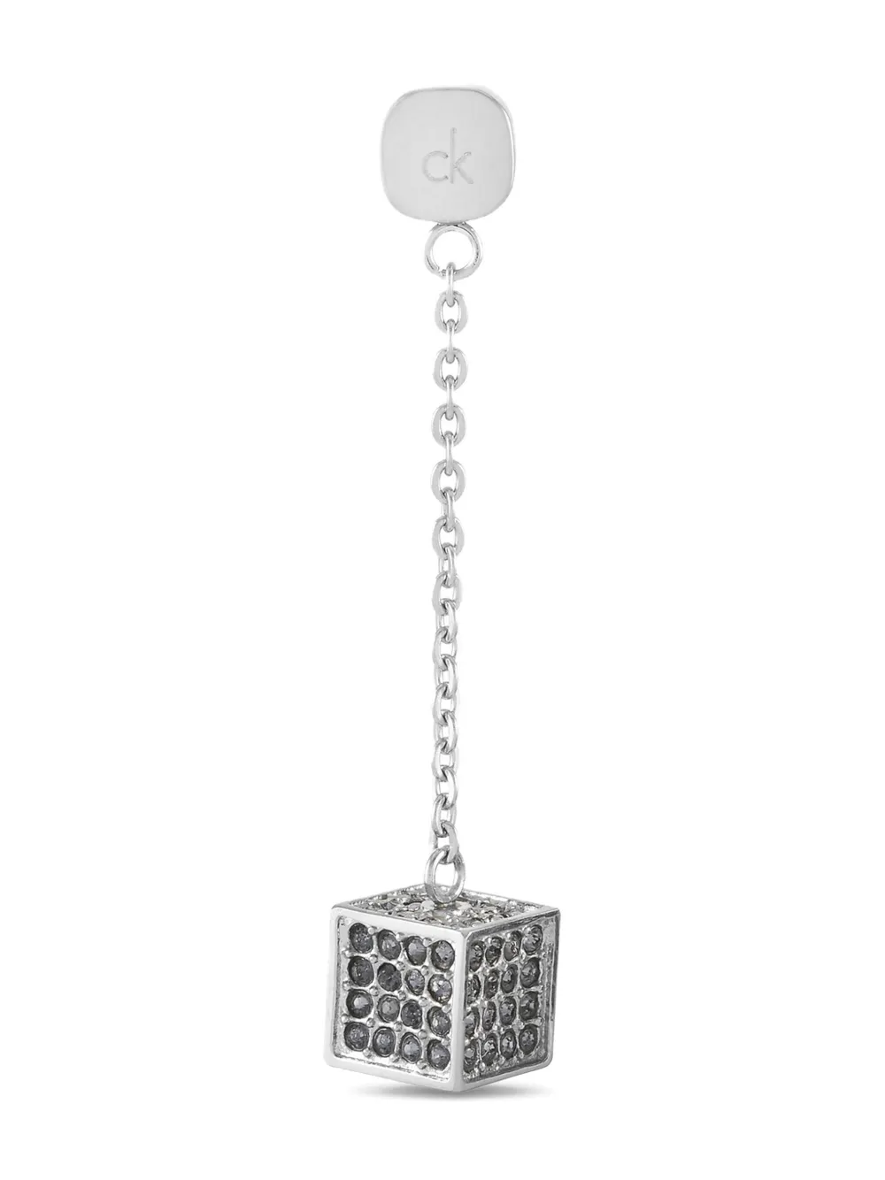 Calvin Klein Vintage crystal-embellished earrings | Image 2
