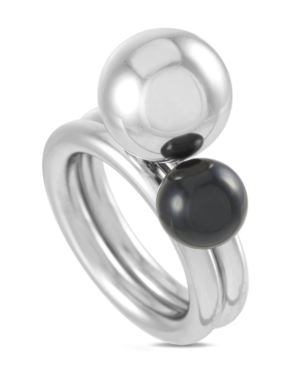 Calvin Klein Vintage sphere-design ring | Silver | Image 1