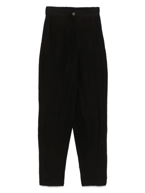 CHIAHUNG SU pantalones con detalle cruzado