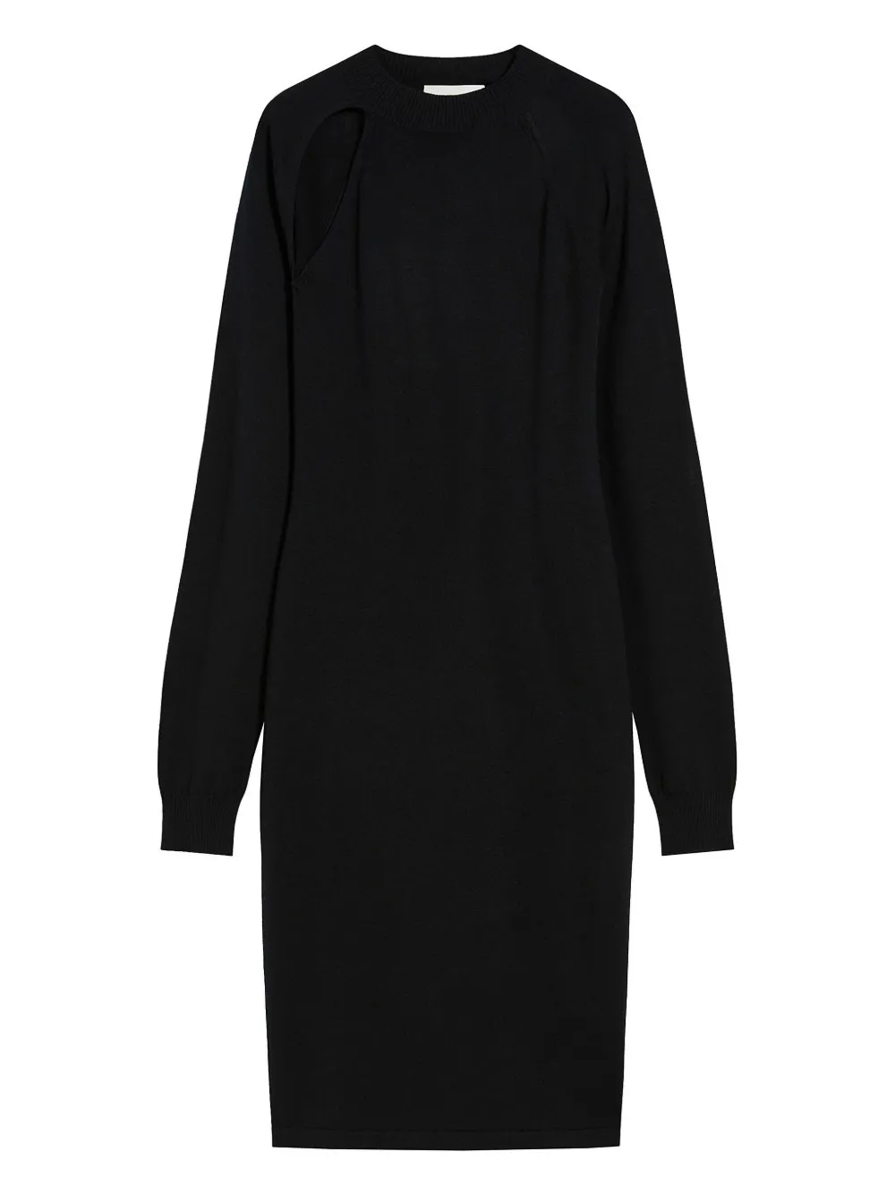 Sportmax Jurk met uitgesneden details Zwart