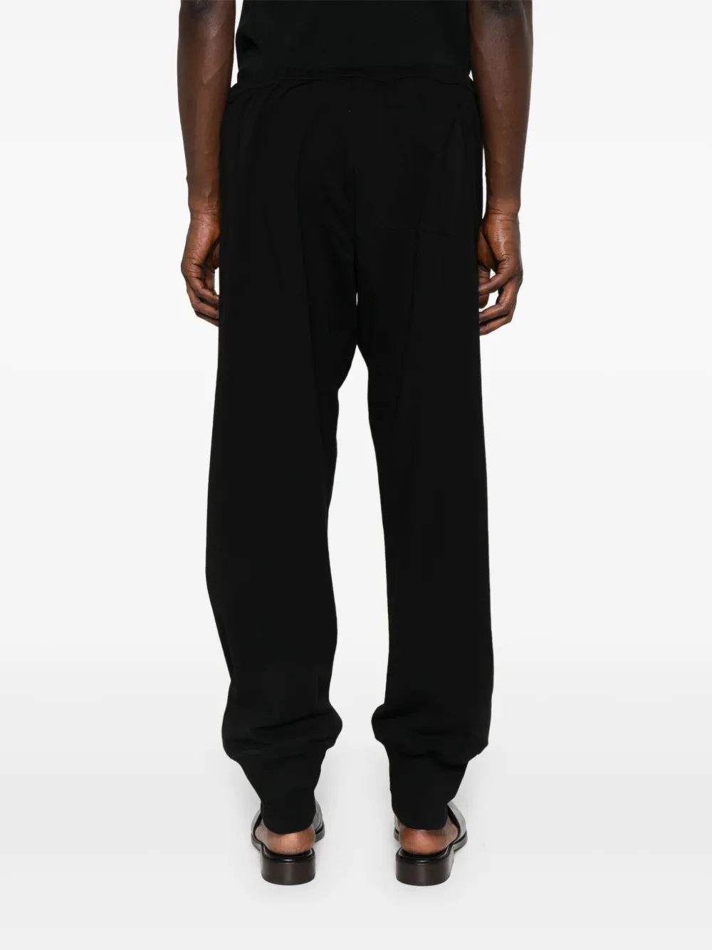 The Row Katoenen broek Zwart
