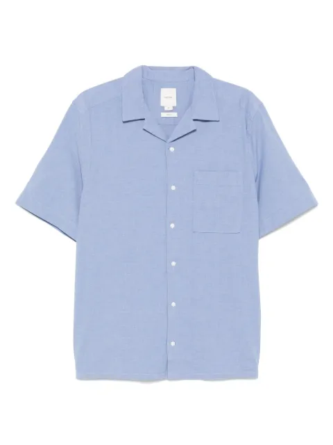 Calvin Klein chambray Cuban-collar shirt